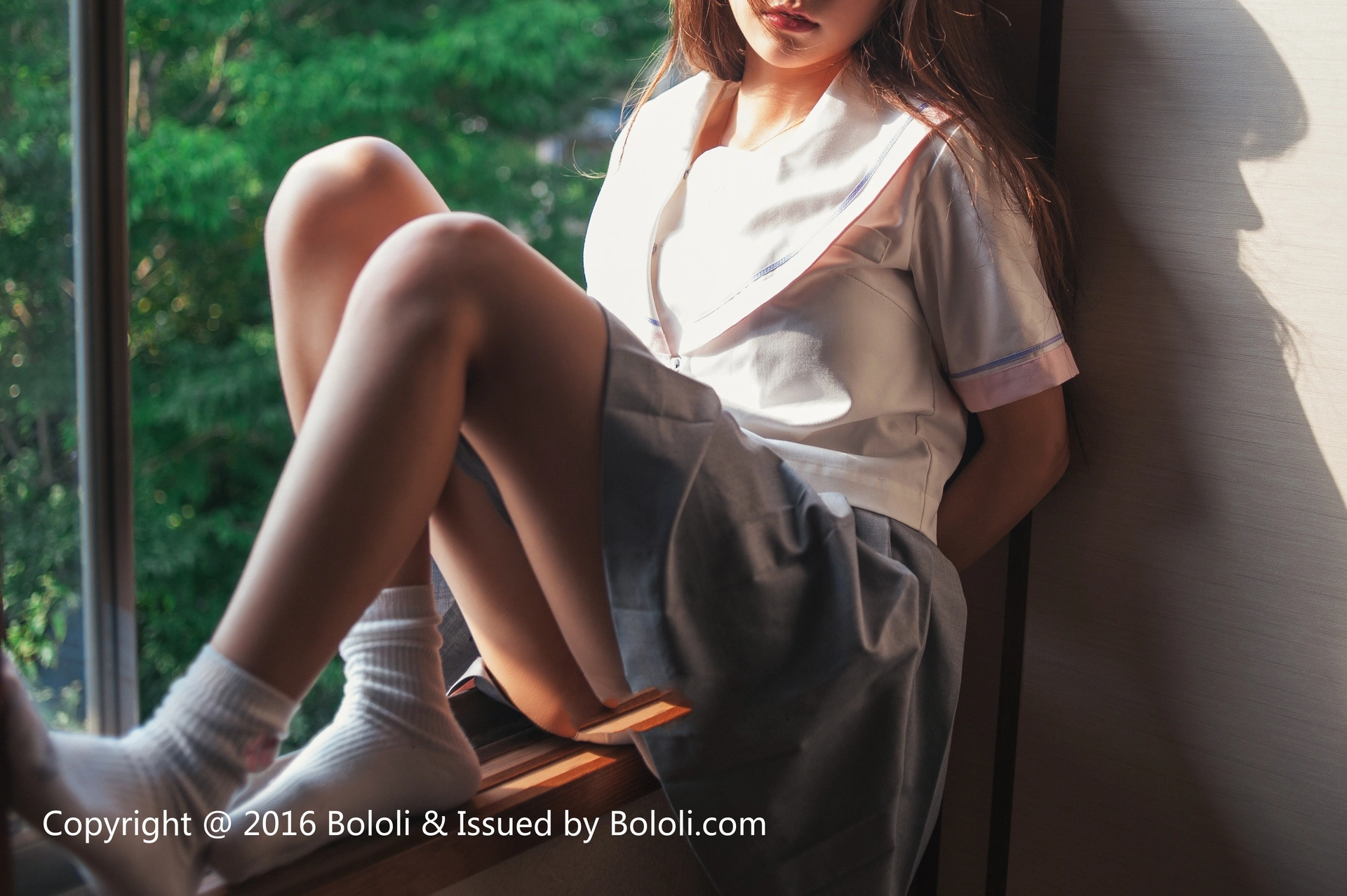 BoLoLi波萝社 - 2017.07.12 VOL.082 放課後の夏美酱 1